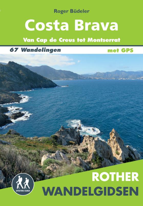 Omslag van Rother wandelgids Costa Brava