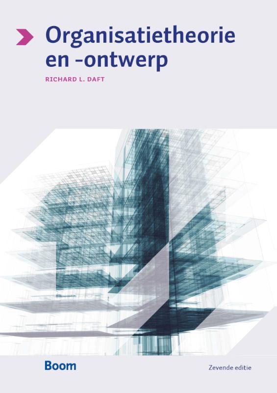 Omslag van Organisatietheorie en -ontwerp