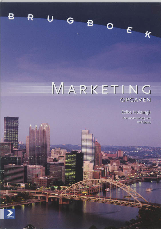 Omslag van Opgaven Brugboek Marketing