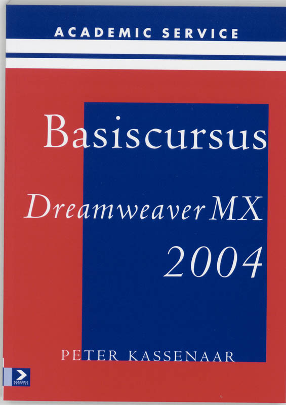 Omslag van Basiscursus Dreamweaver MX 2004