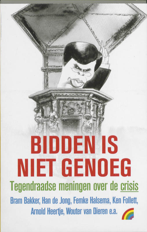 Omslag van Bidden is niet genoeg