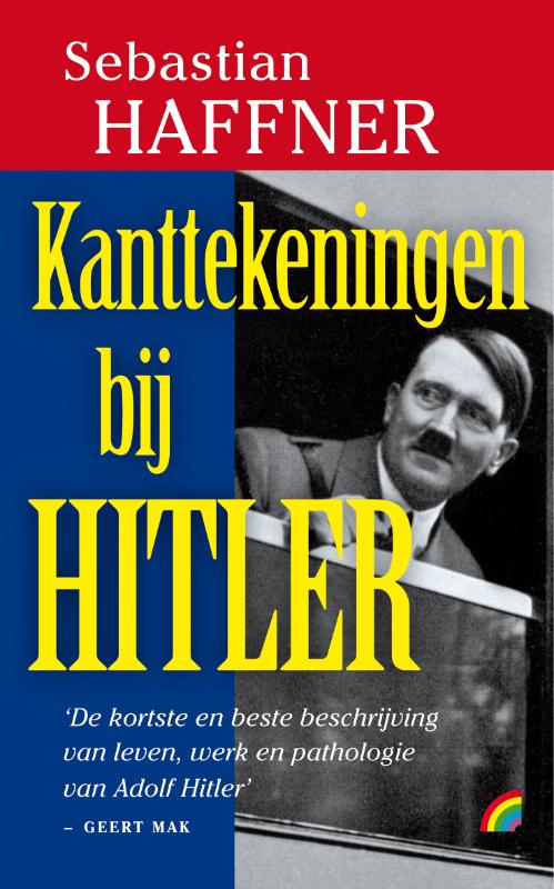 Omslag van Kanttekeningen bij Hitler
