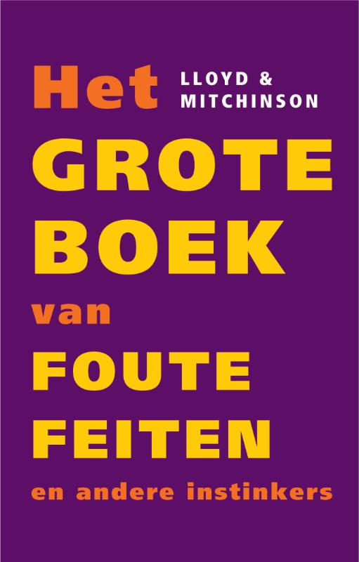 Omslag van Het grote boek van foute feiten