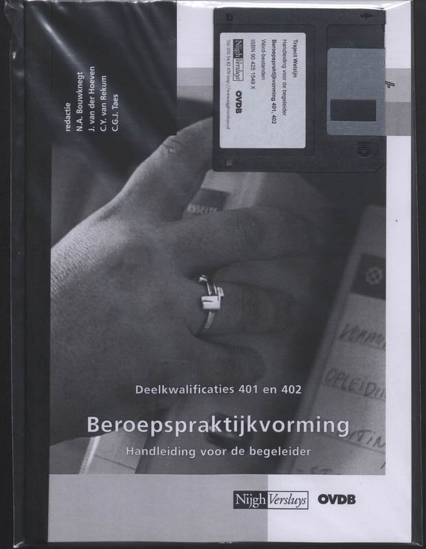 Omslag van Handleiding voor de begeleider