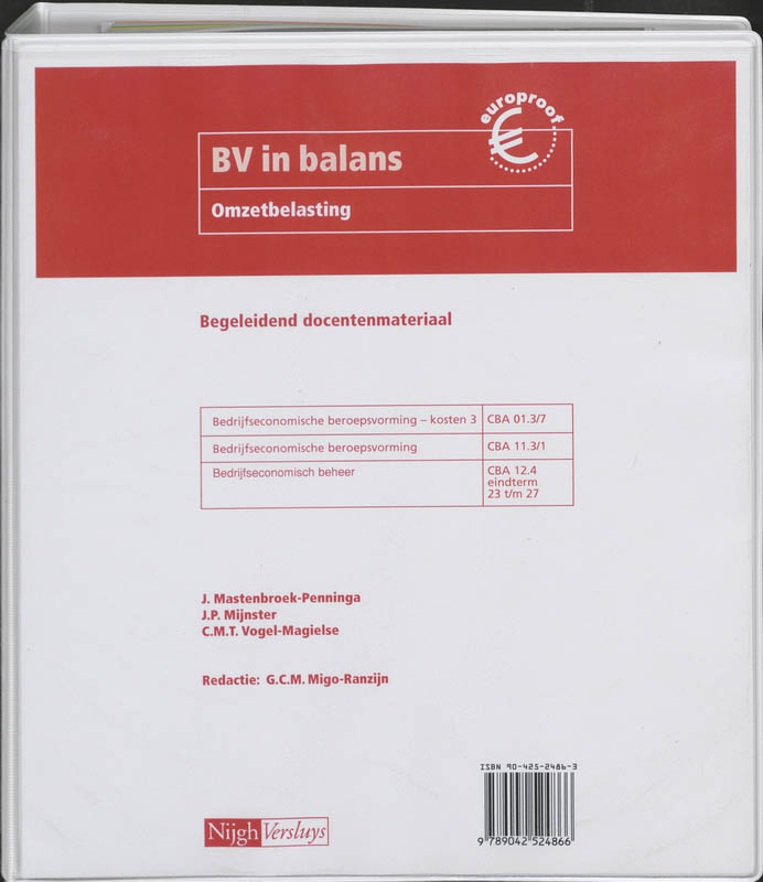Omslag van Docentenhandleiding