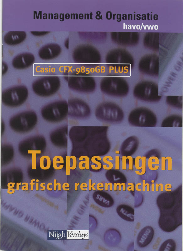 Omslag van Toepassingen grafische rekenmachine Casio CFX-9850GB Plus
