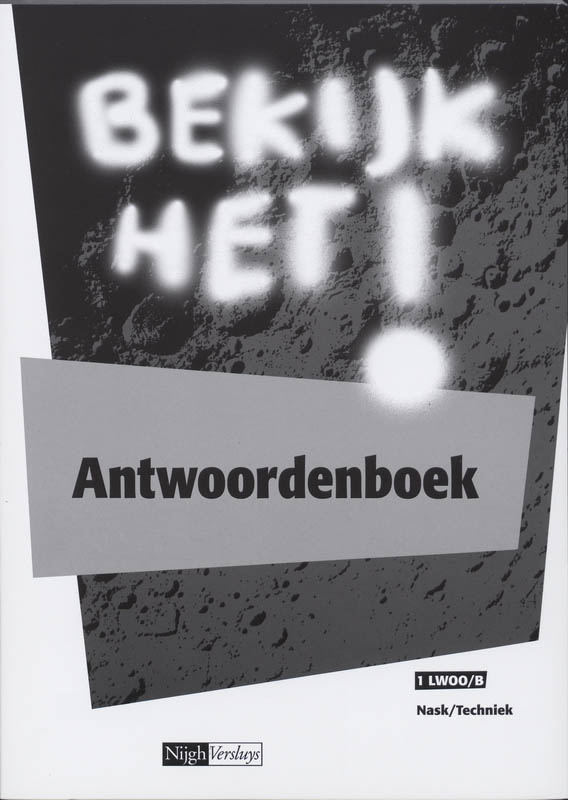 Omslag van Antwoordenboek