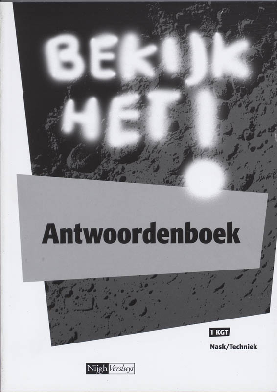 Omslag van Antwoordenboek