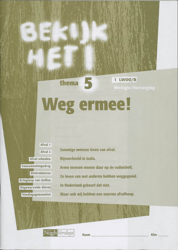 Omslag van Werkboek
