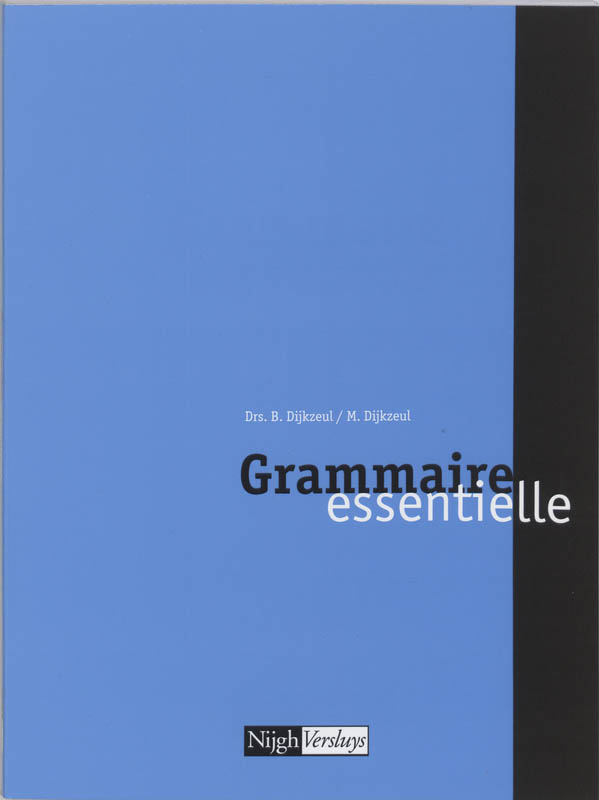 Omslag van Grammaire essentielle
