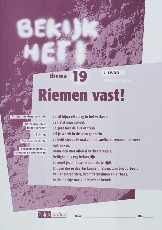 Omslag van Werkboek 19