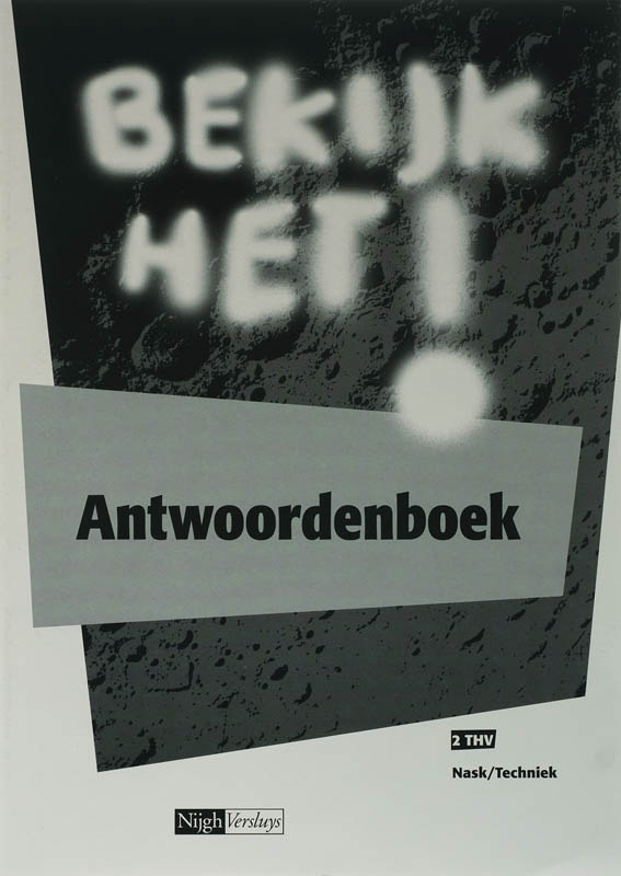 Omslag van Antwoordenboek