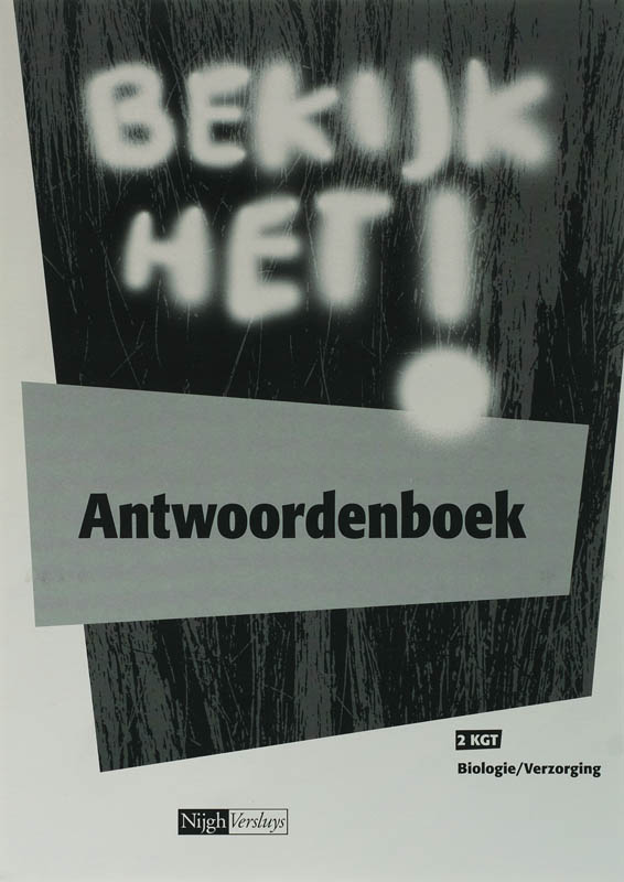 Omslag van Antwoordenboek