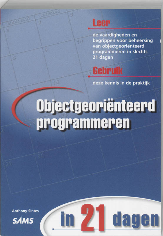 Omslag van Objectgeorienteerd programmeren in 21 dagen