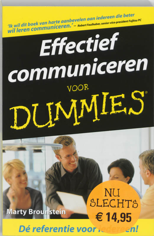 Omslag van Effectief communiceren voor Dummies