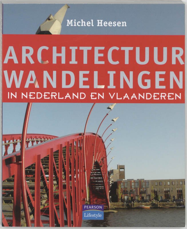 Omslag van Architectuurwandelingen in Nederland en Vlaanderen