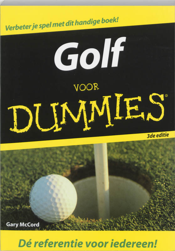 Omslag van Golf voor Dummies