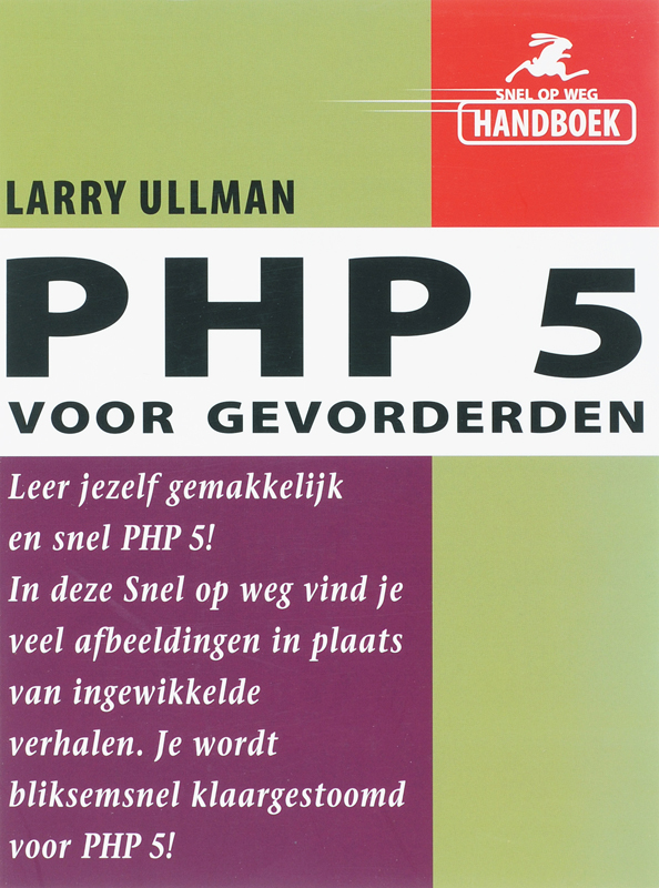 Omslag van Snel op weg: PHP 5 voor gevorderden