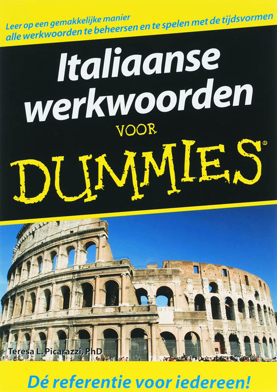 Omslag van Italiaanse werkwoorden voor Dummies