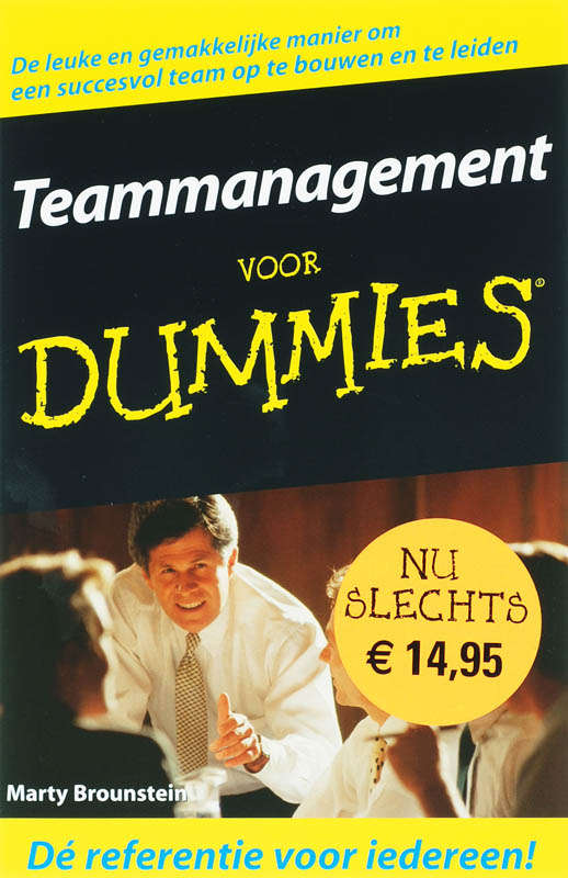 Omslag van Teammanagement voor dummies