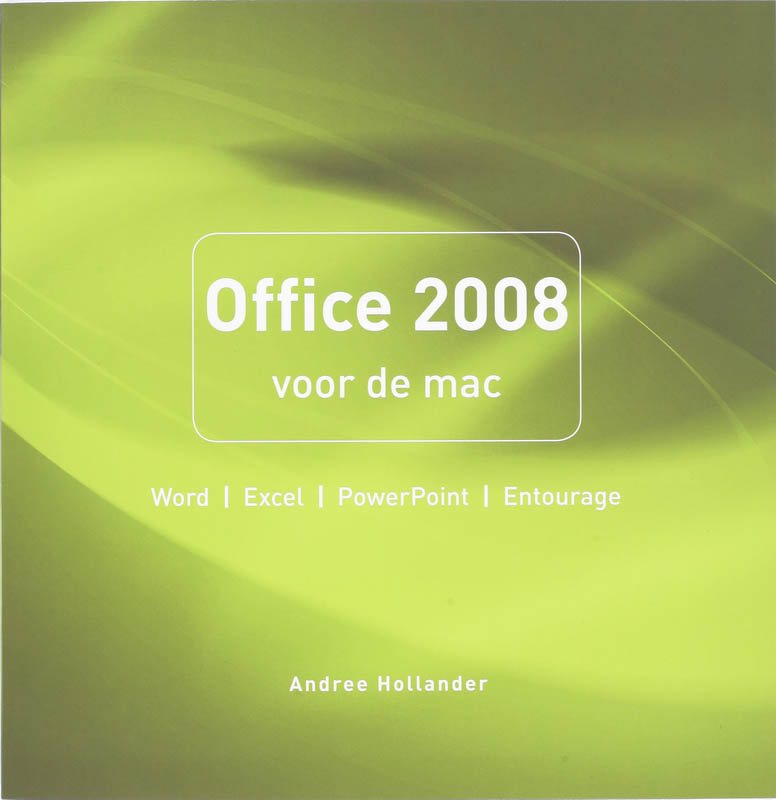 Omslag van Office 2008 voor de Mac