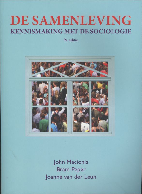 Omslag van De samenleving