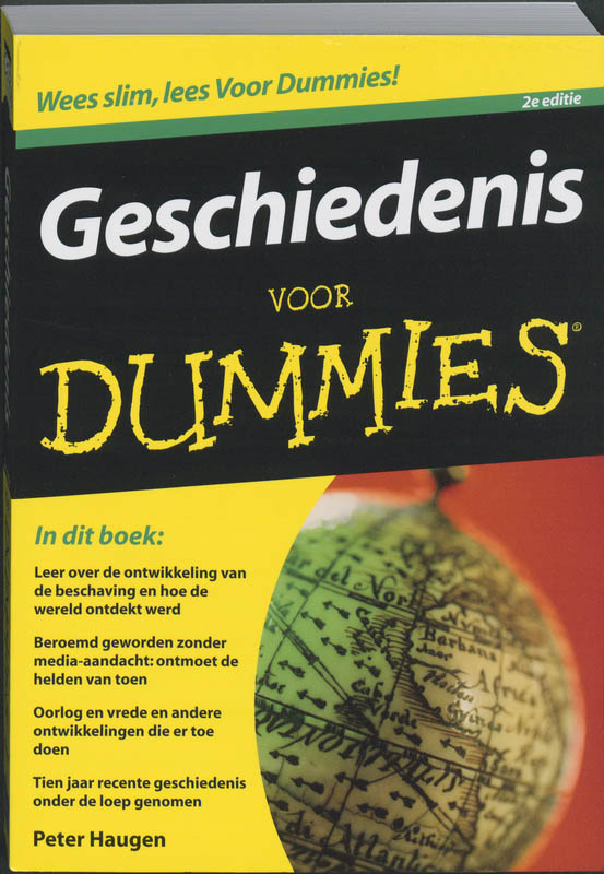 Omslag van Geschiedenis voor Dummies