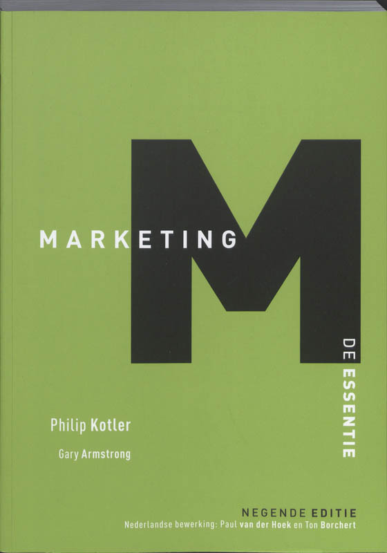 Omslag van Marketing, de essentie 9e editie (eBook)