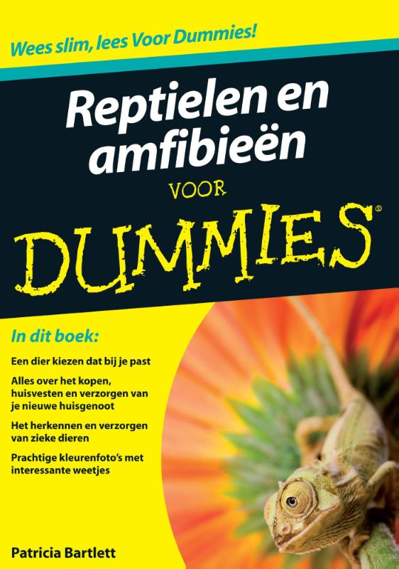 Omslag van Reptielen en amfibieën voor Dummies
