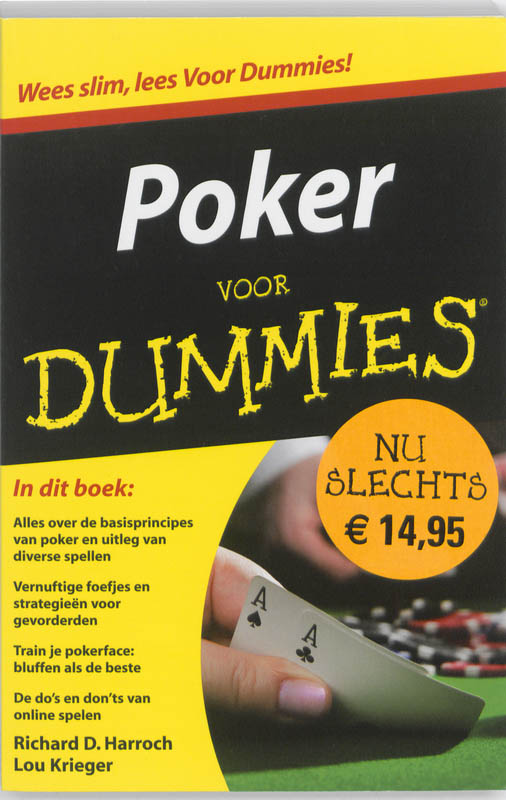 Omslag van Poker voor Dummies