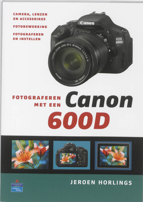 Omslag van Fotograferen met een Canon 600D