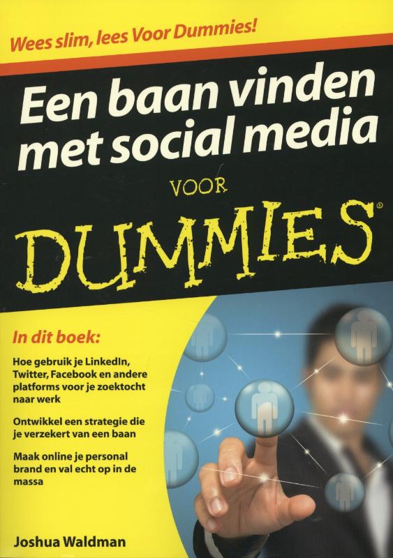 Omslag van Een baan vinden met social media voor Dummies