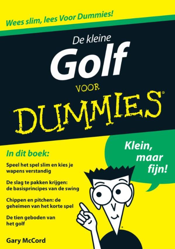 Omslag van De kleine golf voor Dummies