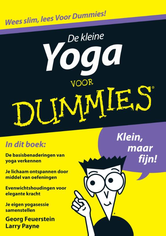 Omslag van De kleine yoga voor Dummies