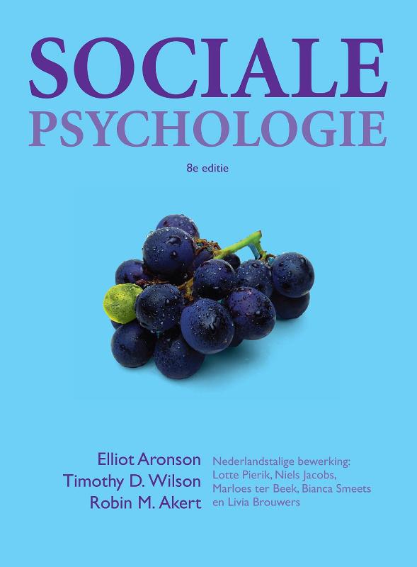 Omslag van Sociale psychologie