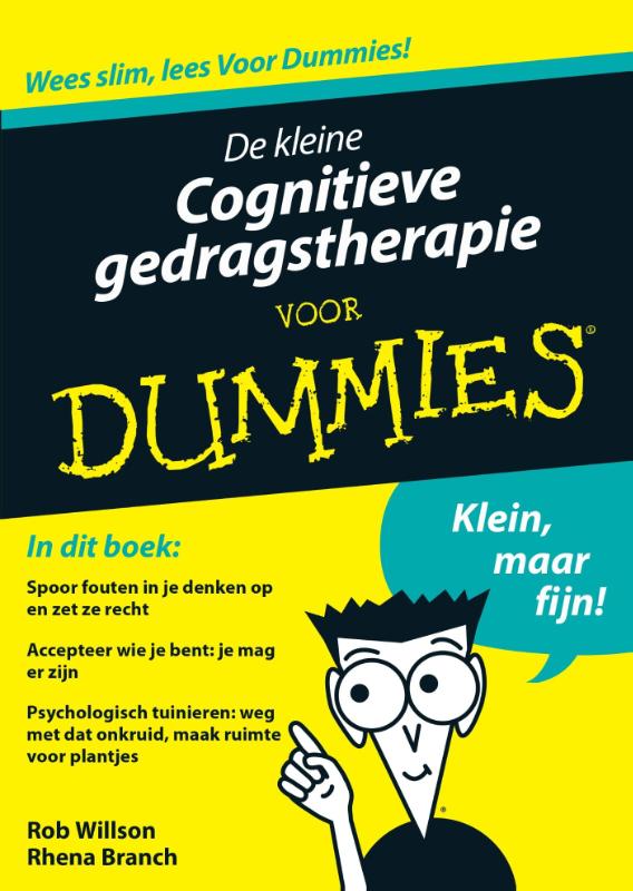 Omslag van De kleine cognitieve gedragstherapie voor dummies