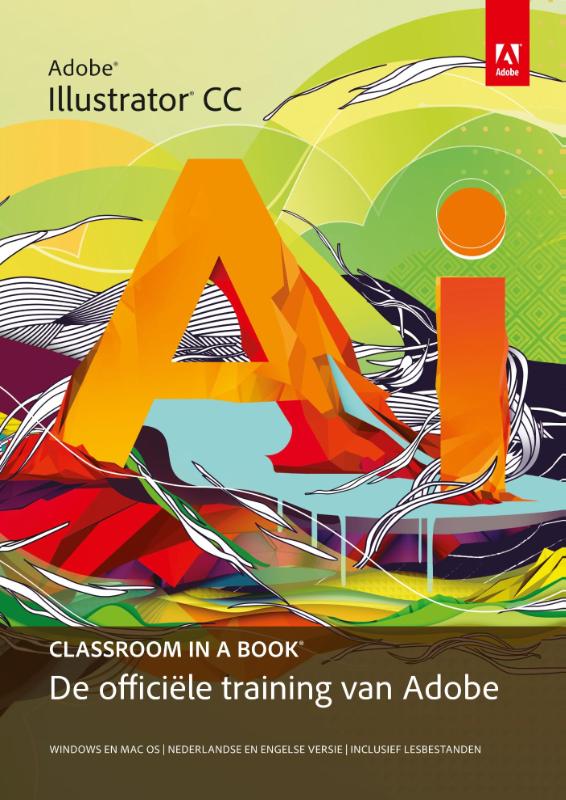 Omslag van Adobe illustrator cc classroom in a book