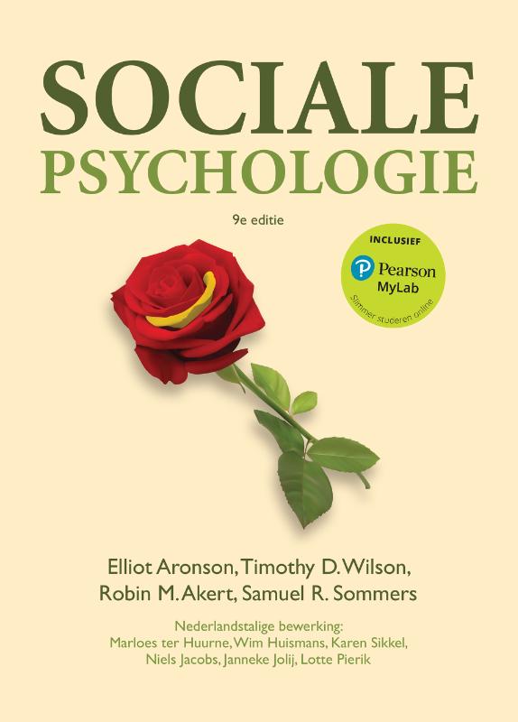 Omslag van Sociale psychologie