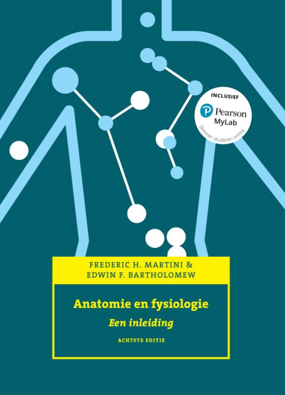 Omslag van Anatomie en fysiologie, 8e editie met MyLab NL