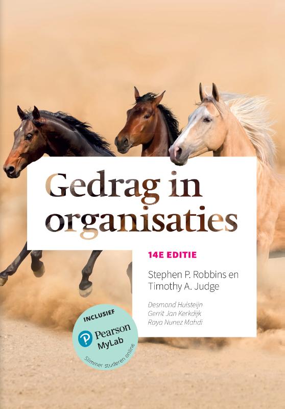 Omslag van Gedrag in organisaties