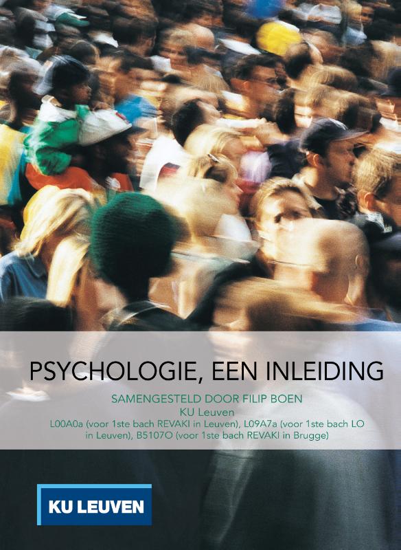 Omslag van Psychologie, een inleiding