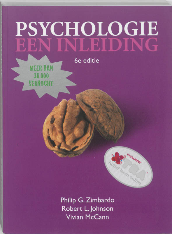 Omslag van Psychologie Een inleiding