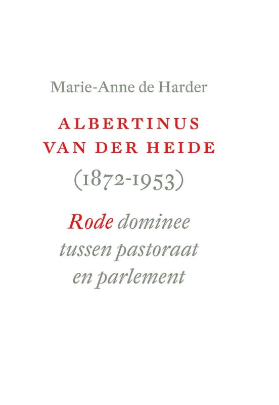 Omslag van Albertinus van der Heide (1872-1953)