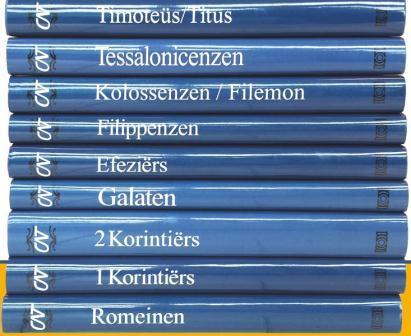 Omslag van CNT set brieven Paulus (9 delen)
