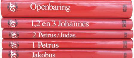Omslag van CNT set Katholieke brieven en Openbaring (5 delen)