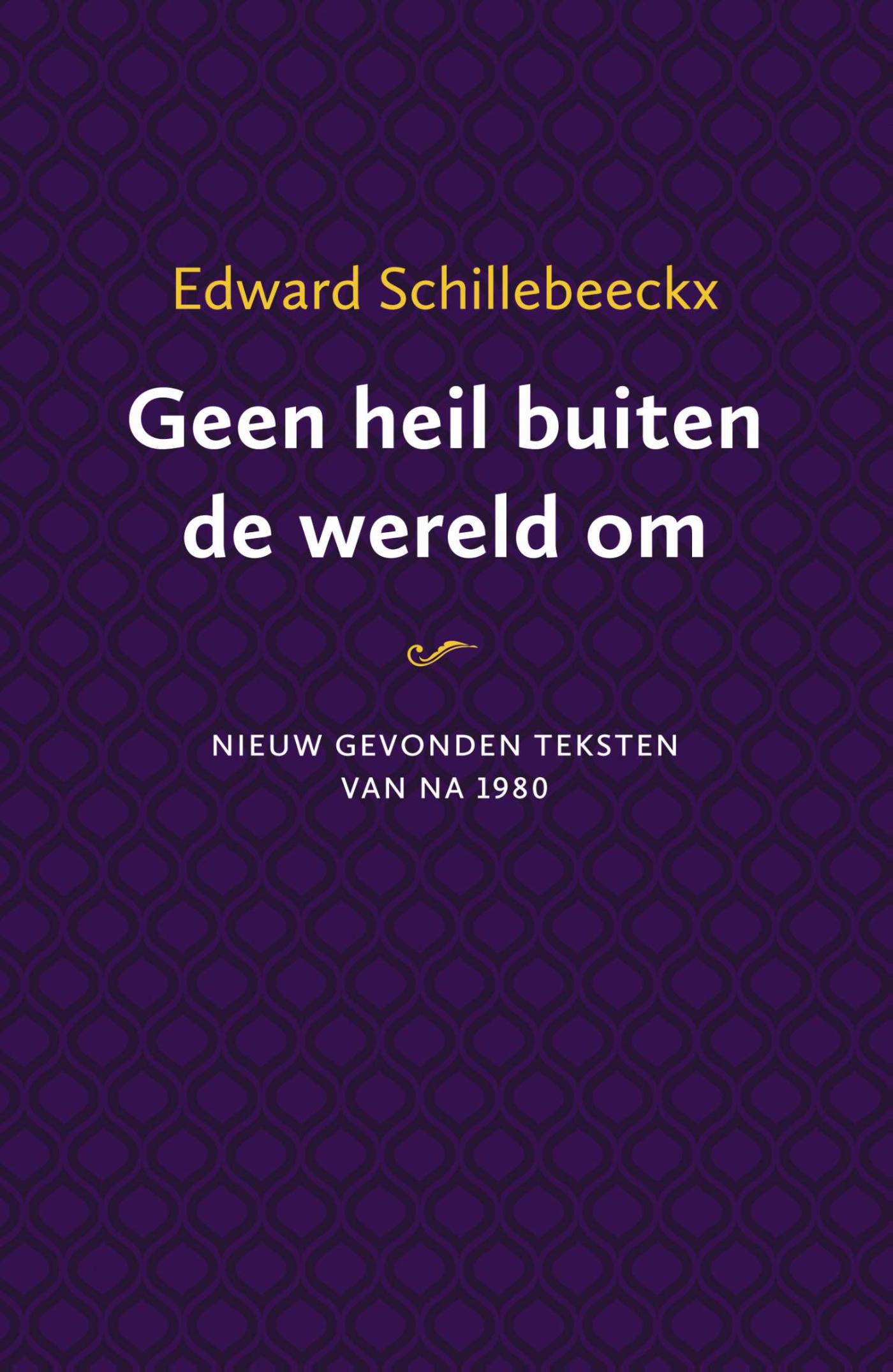 Omslag van Geen heil buiten de wereld om