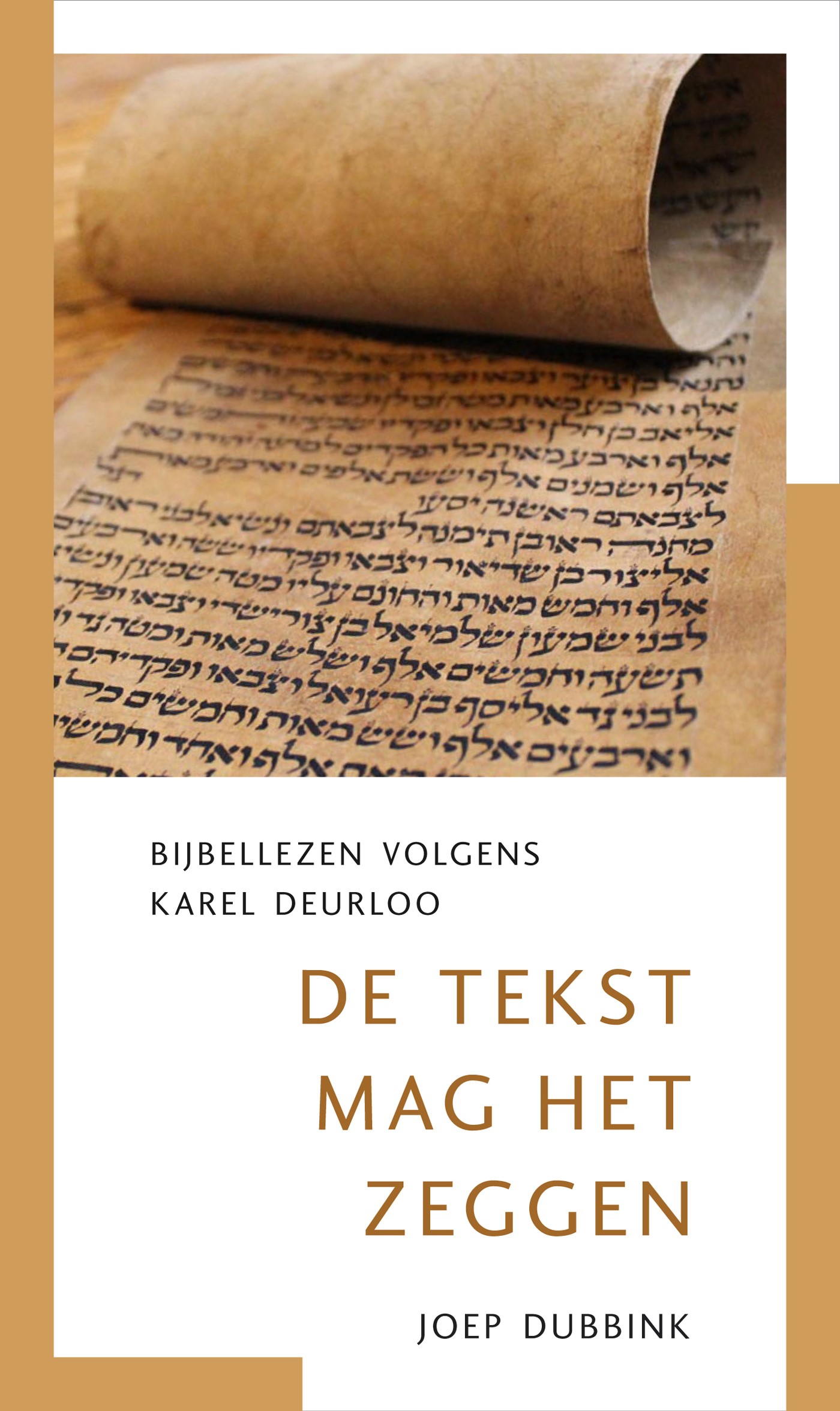 Omslag van De tekst mag het zeggen