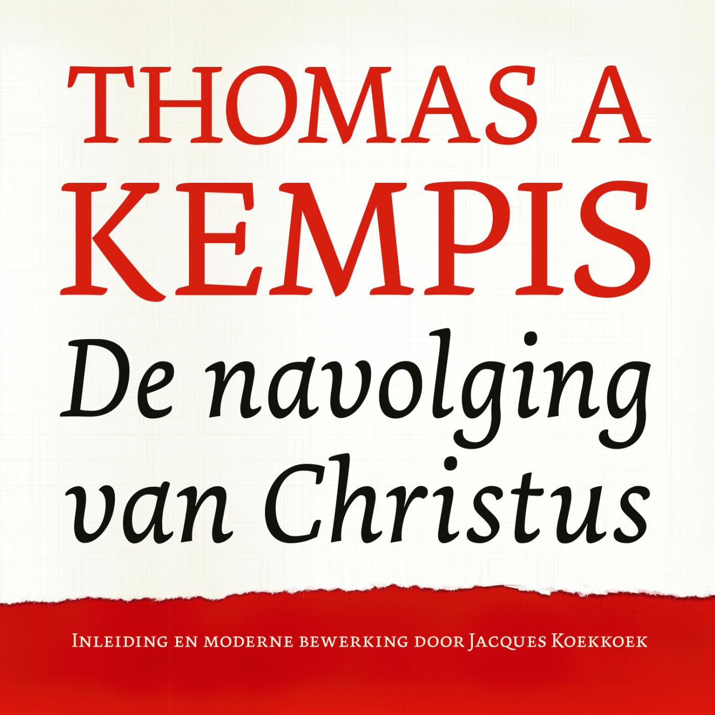 Omslag van De navolging van Christus