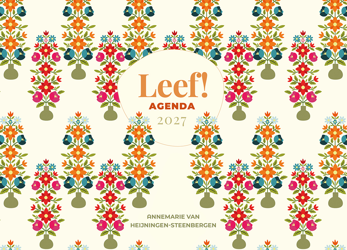 Omslag van Leef! Agenda 2027 planner