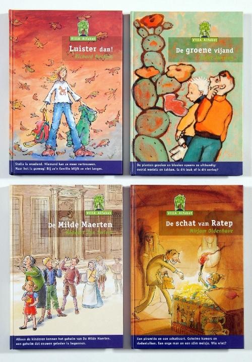 Omslag van Villia alfabet groen 2 set 4 delen